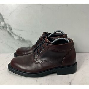SEBAGO Brown Leather Chukka Boots
